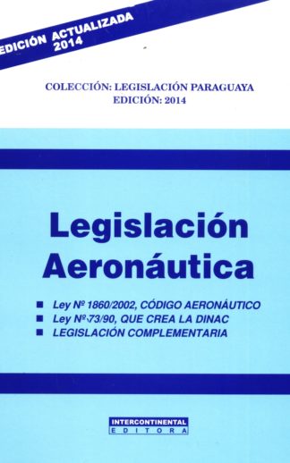 LEGISLACION AERONAUTICA Librer a Intercontinental