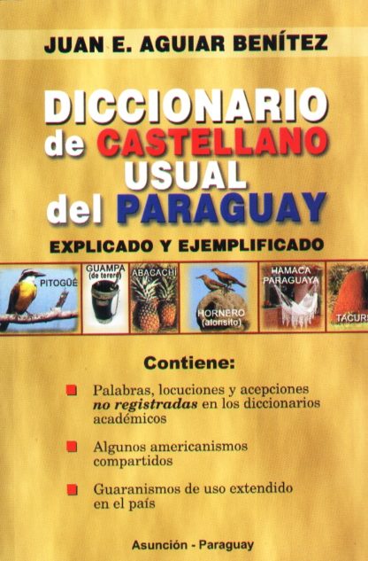 DICCIONARIO DE CASTELLANO USUAL DEL PARAGUAY – Librería Intercontinental