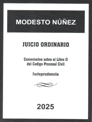 JUICIO ORDINARIO