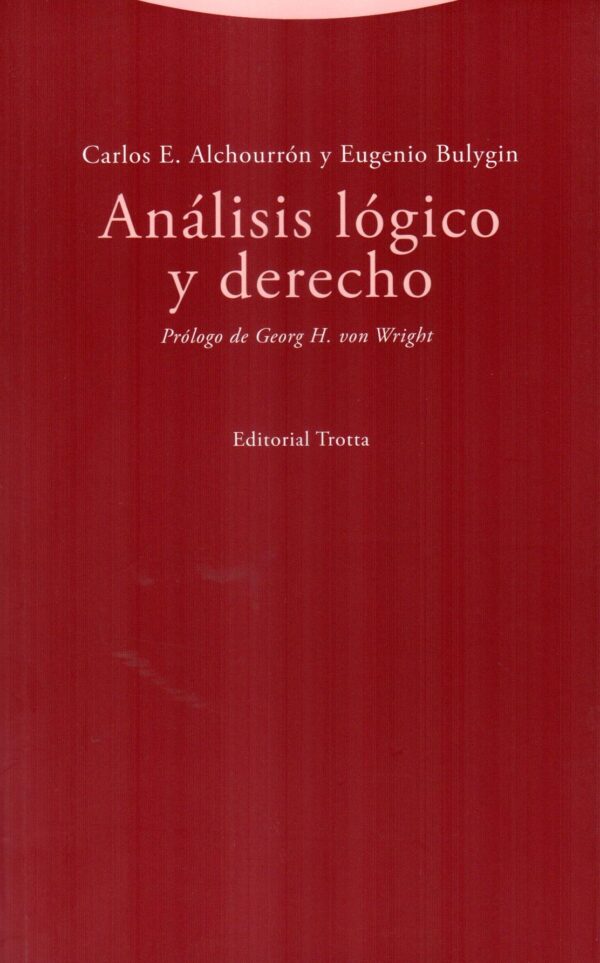 ANALISIS LOGICO Y DERECHO