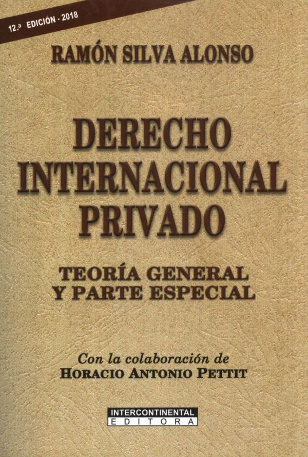 DERECHO INTERNACIONAL PRIVADO