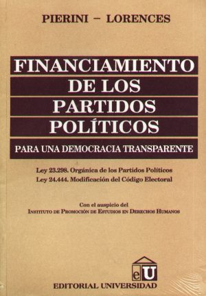 FINANCIAMIENTO DE LOS PARTIDOS POLITICOS