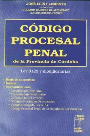 CODIGO PROCESAL PENAL DE LA PROVINCIA DE CORD