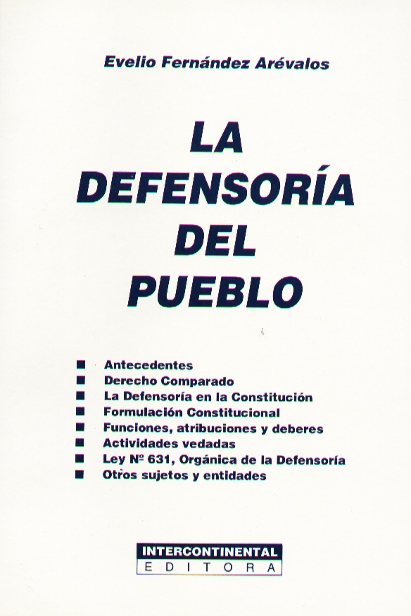 DEFENSORIA DEL PUEBLO LA