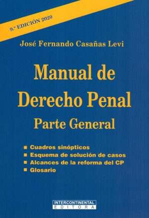 MANUAL DE DERECHO PENAL PARTE GENERAL