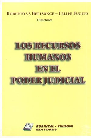RECURSOS HUMANOS EN EL PODER JUDICIAL, LOS