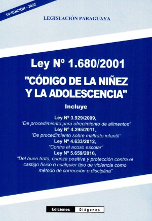 CODIGO DE LA NIÑEZ Y LA ADOLESCENCIA