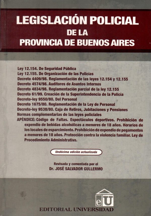 LEGISLACION POLICIAL