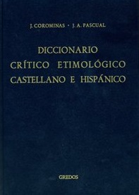 DICCIONARIO CRITICO ETIMOLOGICO 6TS