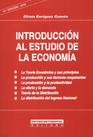 INTRODUCCION AL ESTUDIO DE LA ECONOMIA
