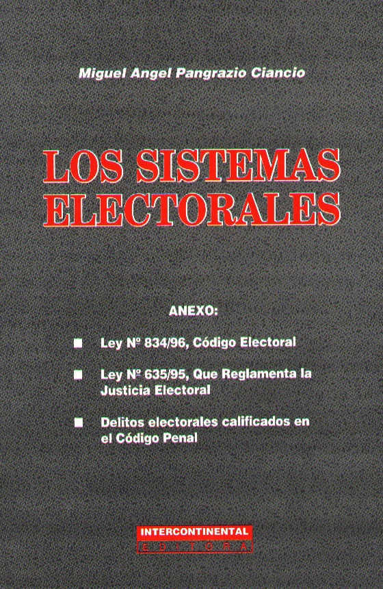 SISTEMAS ELECTORALES LOS