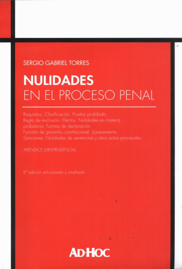NULIDADES EN EL PROCESO PENAL