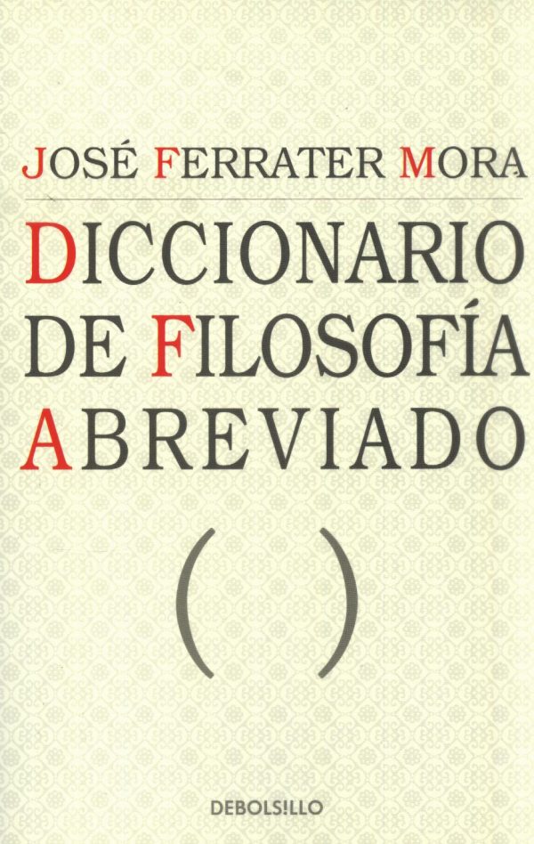 DICCIONARIO DE FILOSOFIA ABREVIADO