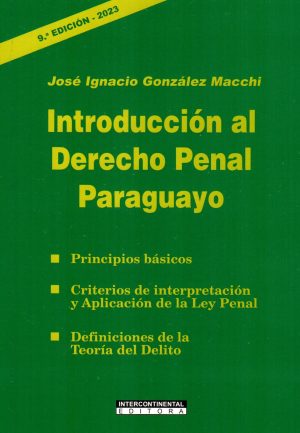 INTRODUCCION AL DERECHO PENAL PARAGUAYO