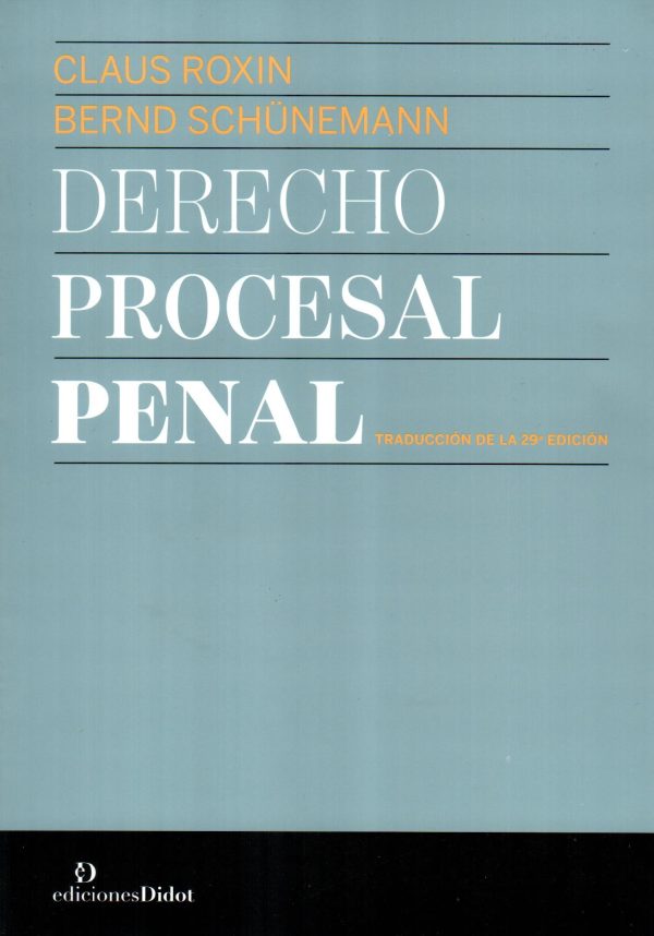 DERECHO PROCESAL PENAL