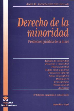 DERECHO DE LA MINORIDAD