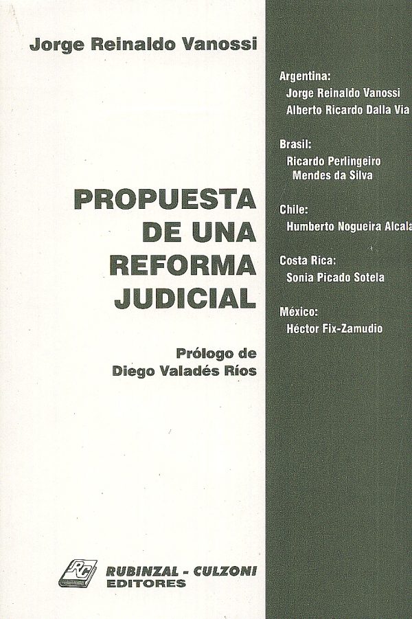 PROPUESTA DE UNA REFORMA JUDICIAL