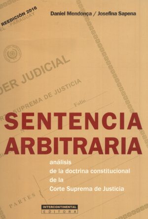 SENTENCIA ARBITRARIA