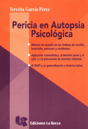 PERICIA EN AUTOPSIA PSICOLOGICA