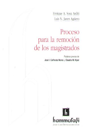 PROCESO PARA LA REMOCION DE LOS MAGISTRADOS