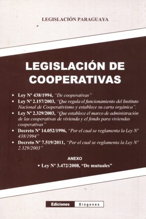 LEGISLACION DE COOPERATIVAS