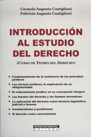 INTRODUCCION AL ESTUDIO DEL DERECHO