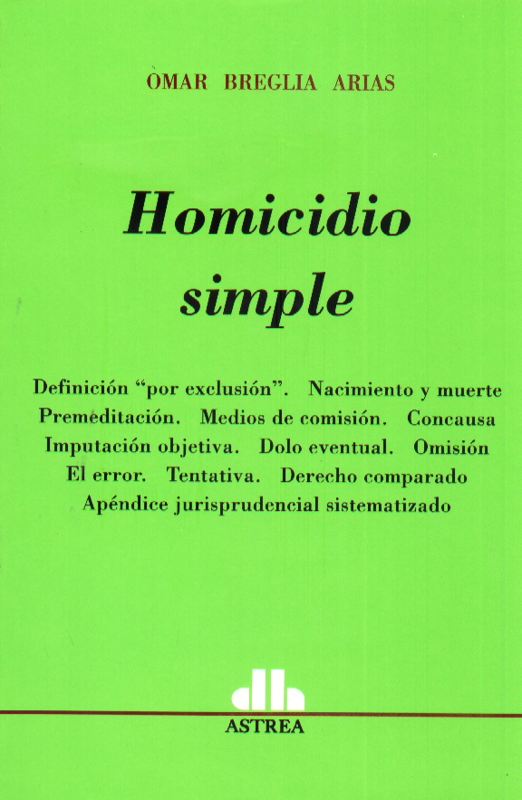 HOMICIDIO SIMPLE