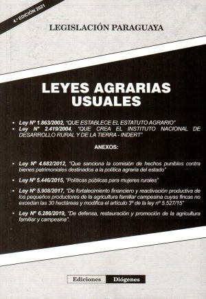 LEYES AGRARIAS USUALES