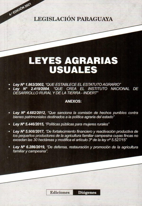 LEYES AGRARIAS USUALES