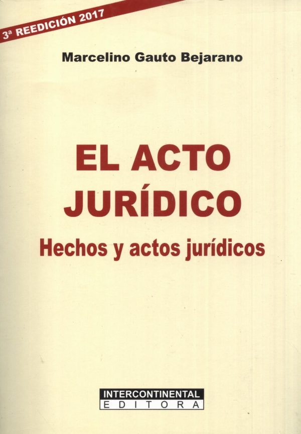 ACTO JURIDICO EL