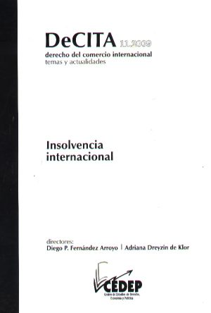 INSOLVENCIA INTERNACIONAL DECITA 11 2009