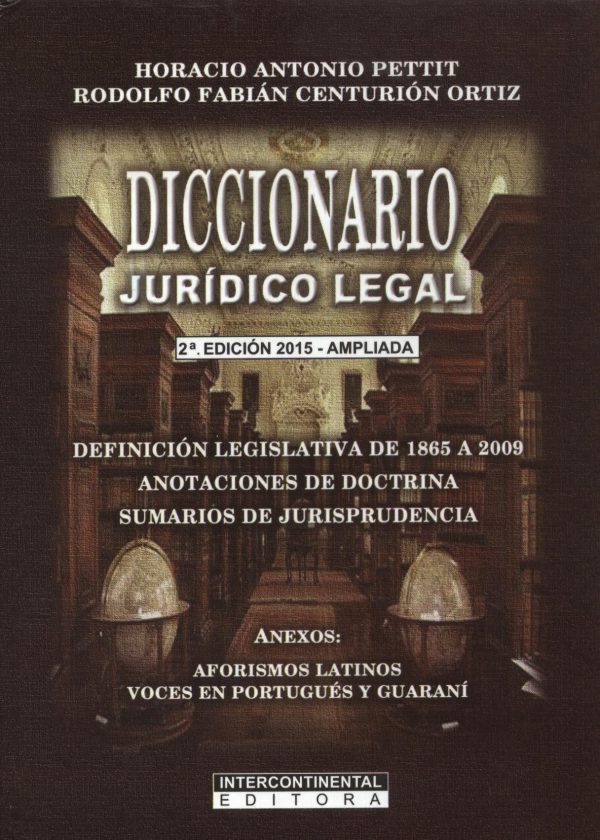 DICCIONARIO JURIDICO LEGAL