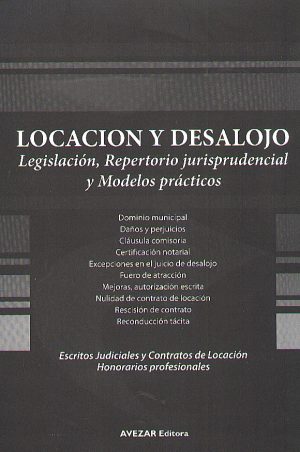 LOCACION Y DESALOJO