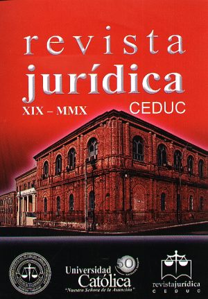 REVISTA JURIDICA CEDUC XIX MMX