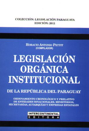 LEGISLACION ORGANICA INSTITUCIONAL