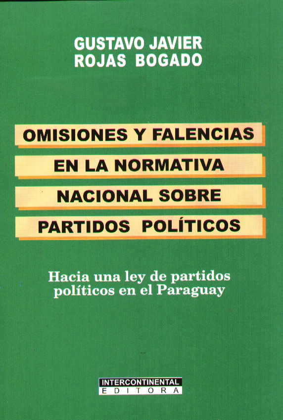 OMISIONES Y FALENCIAS EN LA NORMATIVA NACIONA
