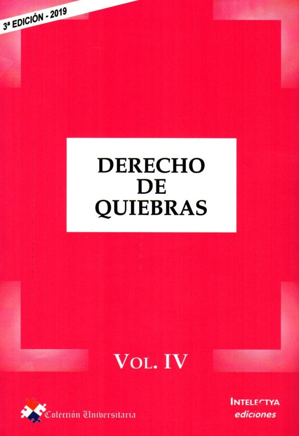 DERECHO DE QUIEBRAS VOL IV