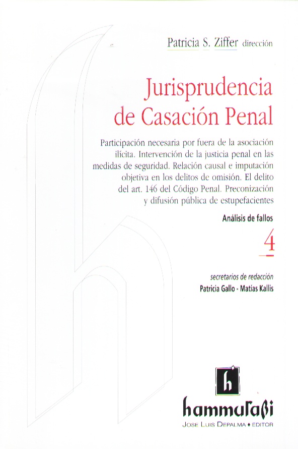 JURISPRUDENCIA DE CASACION PENAL T4