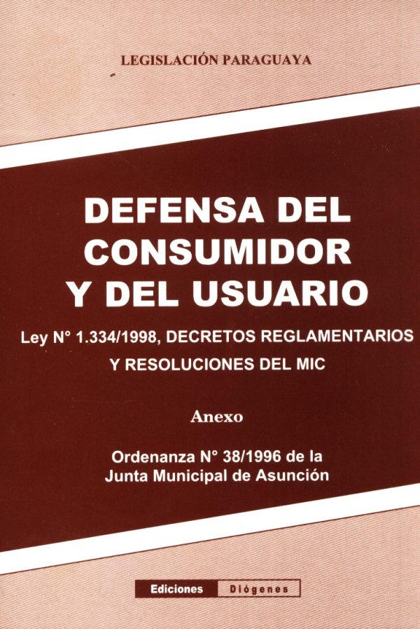 DEFENSA DEL CONSUMIDOR Y DEL USUARIO