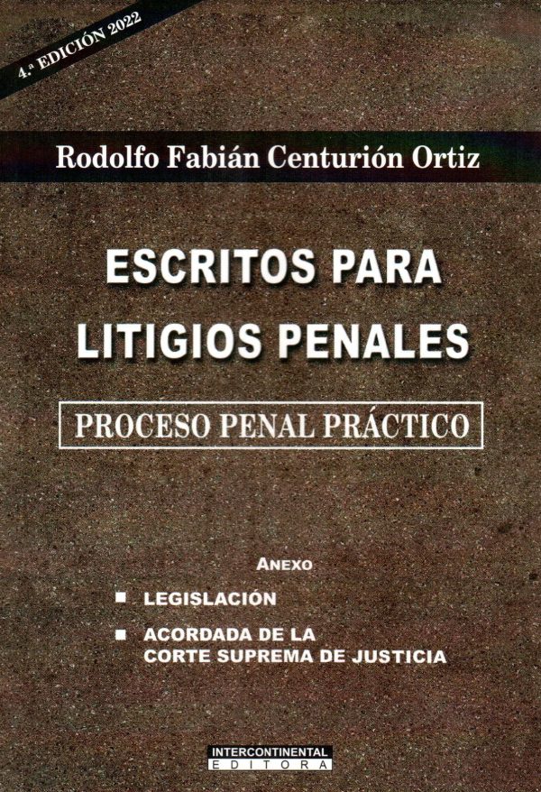 ESCRITOS PARA LITIGIOS PENALES