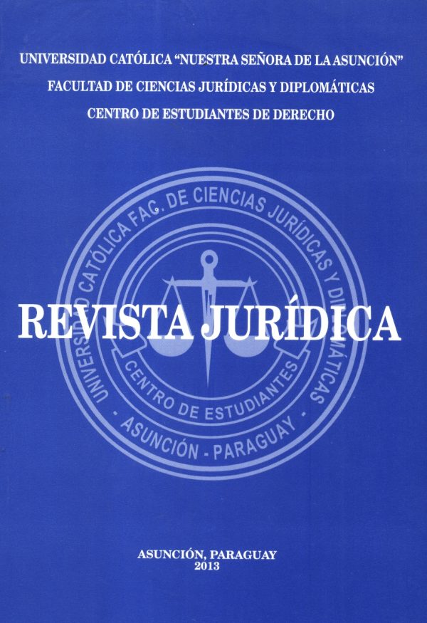 REVISTA JURIDICA UCA Nº 22 2013