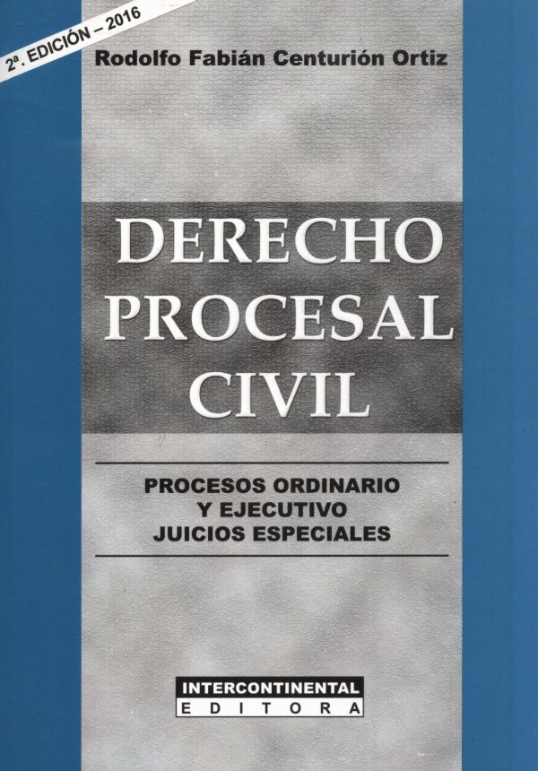 DERECHO PROCESAL CIVIL 2DA EDICION