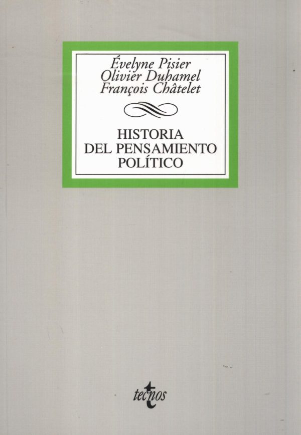 HISTORIA DEL PENSAMIENTO POLITICO