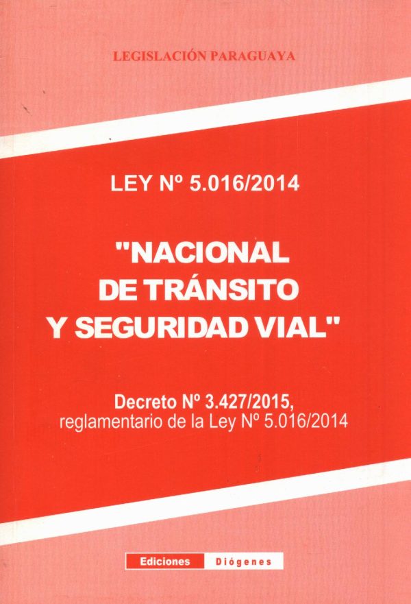 NACIONAL DE TRANSITO Y SEGURIDAD VIAL