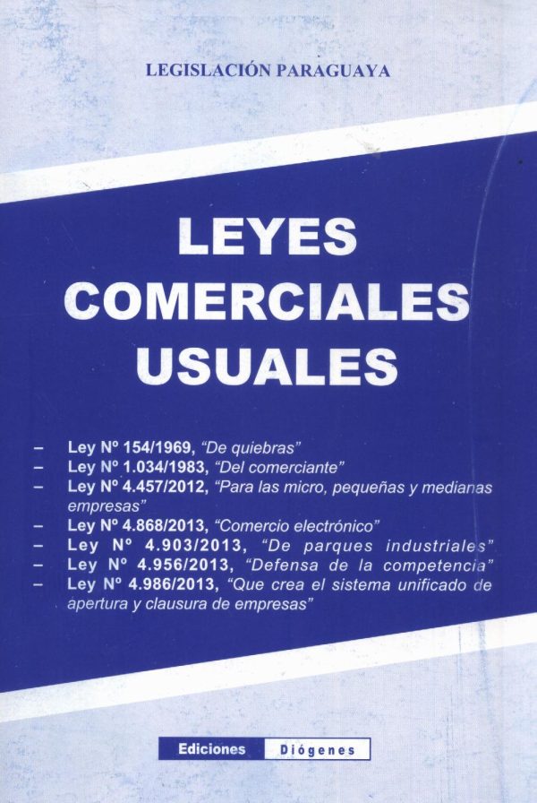 LEYES COMERCIALES USUALES
