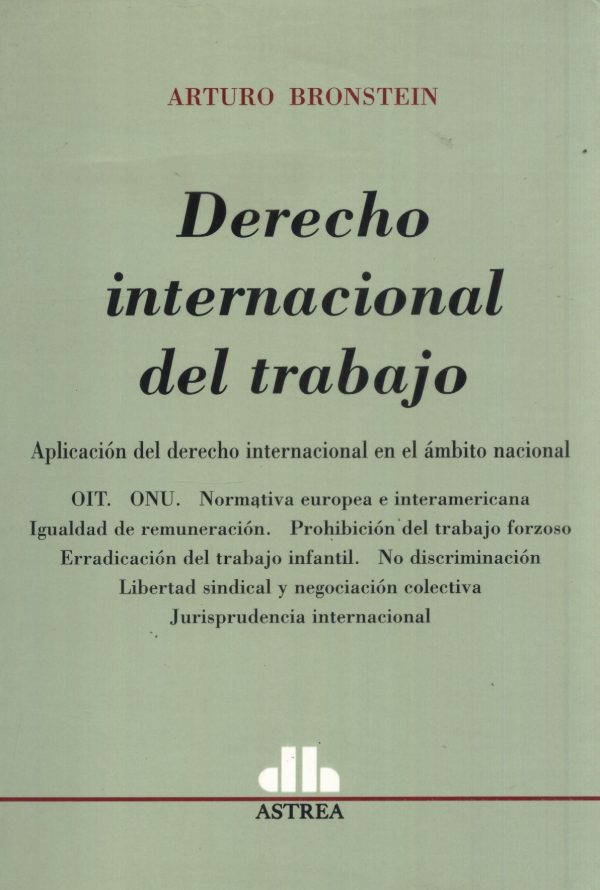 DERECHO INTERNACIONAL DEL TRABAJO