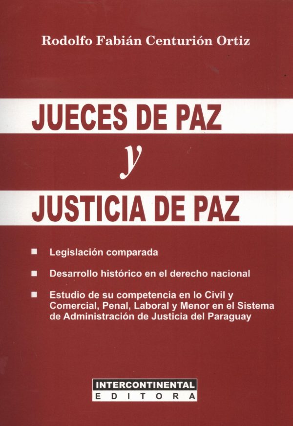 JUECES DE PAZ Y JUSTICIA DE PAZ