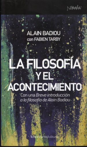 FILOSOFIA Y EL ACONTECIMIENTO LA
