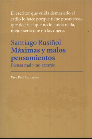MAXIMAS Y MALOS PENSAMIENTOS