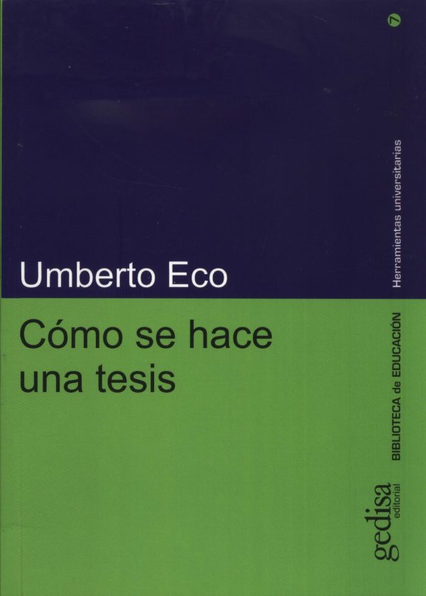 COMO SE HACE UNA TESIS